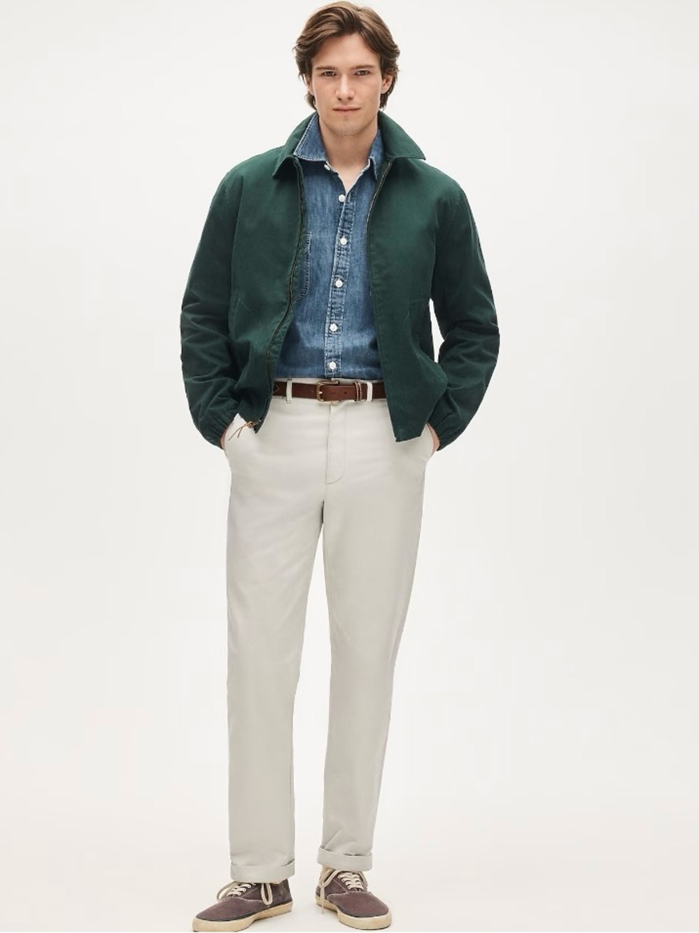NWT J. Crew Broken-in Straight Chino Pant Stone